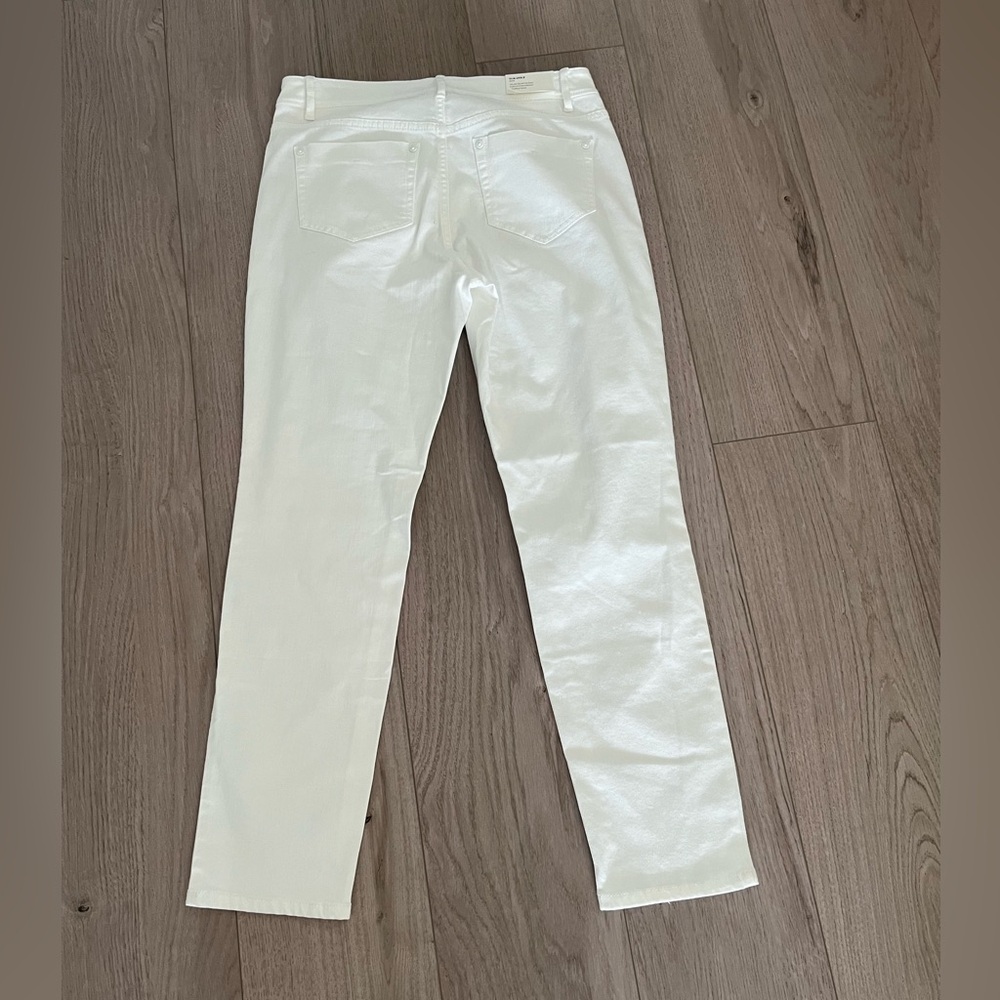 J. Jill Authentic Fit White Jeans